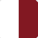 White/Cardinal