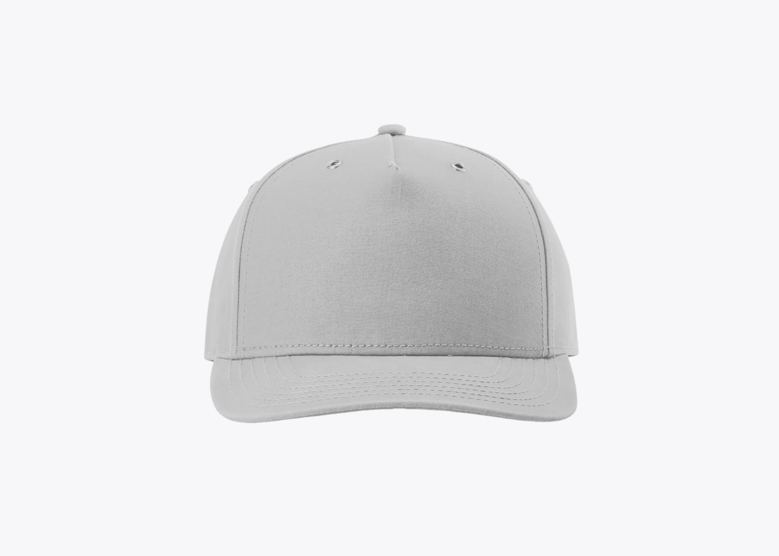 Richardson 336 Burnside Snapback in Grey (size:one size fits most, view:front)